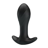 Party Up Keith Vibrating Butt Plug - 10.5 cm USB Rechargeable Anal Toy with 12 Vibration Functions Butt Plugs - Vibrating